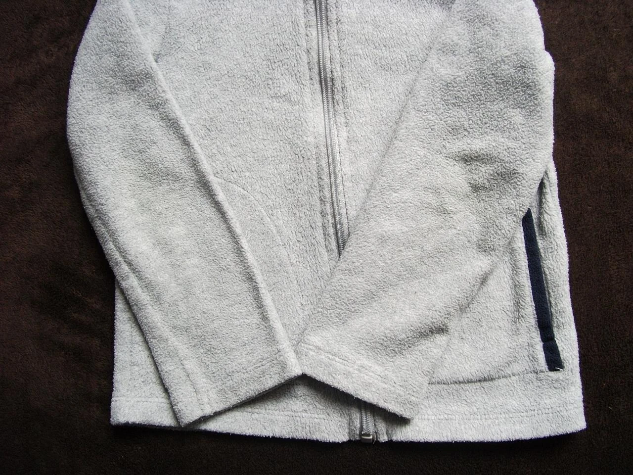 Veste polaire grise 6 ans Tissaia – photo 3
